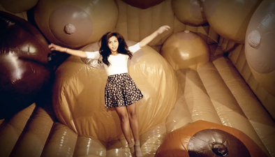 Video: Check out the world’s first bouncy castle to feature giant inflatable breasts
