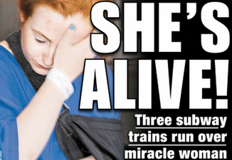 Irish woman survives after being run over by three New York subway trains