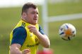 Pic: We doubt Dave Kilcoyne will be too happy with the snap Simon Zebo took of him in Argentina
