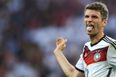 Pic: Nothing to see here, except for Thomas Muller in a dress…