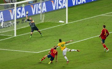 Video: Neymar’s free-kick against Panama this evening wasn’t half-bad