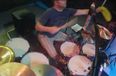 Video: Weezer drummer shows off super skills as he catches frisbee mid-song