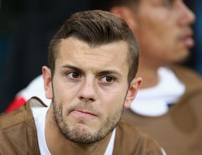 Pic: Joe Hart and Jack Wilshere get up close and personal in Vegas