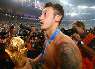 Pic: German World Cup winner is the latest star to sign the most famous GAA jersey in Brazil