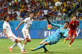 Chicago Town Take Away Slice of the Action: Vine: The USA miss in injury time that will haunt their fans