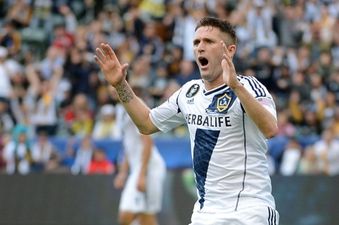 Video: Robbie Keane scored an absolute screamer from outside the box for the LA Galaxy last night