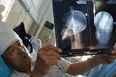 Pic: Man in China fails to recognise knife sticking out of his head after it falls from high-rise apartment