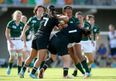 Vine: Ireland’s Grace Davitt rattled by a monstrous hit against New Zealand