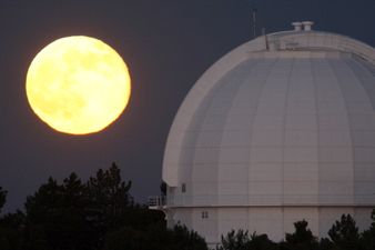 Russian cosmonaut posts stunning pictures of ‘Supermoon’ from International Space Station