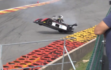 Video: Racer lucky to survive terrifying high-speed crash at Spa