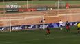 Vine: This could be the most acrobatic goal-line clearance that you’ll ever see