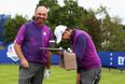 Pic: Padraig Harrington takes the p*ss out of his Ryder Cup vice-captaincy role in splendid fashion