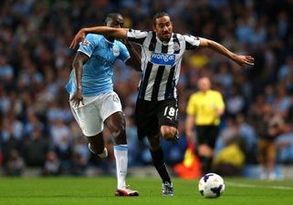 Pic: The Newcastle players wore t-shirts with a lovely message for Jonas Gutierrez before kick-off today