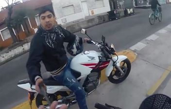 Video: Tourist in Argentina captures frightening attempted armed robbery on a GoPro camera