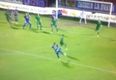 Boom! Saul Berjon scored a hell of a volley for Spanish side Eibar last night