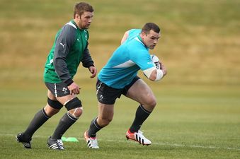 Pic: That’s Gas! 3 Irish rugby stars were included in the prayers of the faithful at a wedding over the weekend