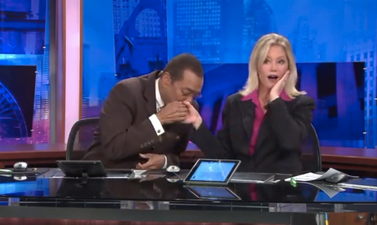 Video: US news anchors perform one seriously elaborate secret handshake