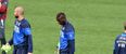 Mario Balotelli injures his hamstring and is forced back to Liverpool