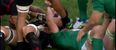 Vine: Georgian player clearly stamps on Dominic Ryan’s face during Aviva clash