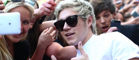 Pic: Niall Horan and Mike Phillips were squaring up again this weekend… but in different circumstances