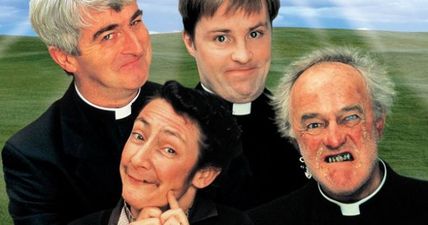 Pic: Keep an eye out for this Fr. Ted reference at Conor McGregor’s fight tonight