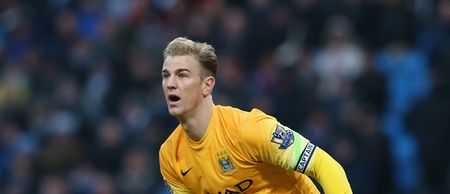 Joe Hart caught on camera taking the piss out of the FA Cup