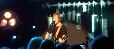 Exclusive: Ed Sheeran and the Whelan’s crowd sing Thinking Out Loud