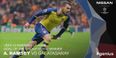 Aaron Ramsey’s stunner voted as the best goal of the Champions League group stages