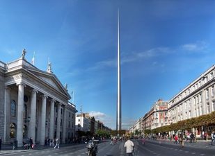 PIC: This is what The Spire in Dublin looks like from a birds eye view of 120 metres high