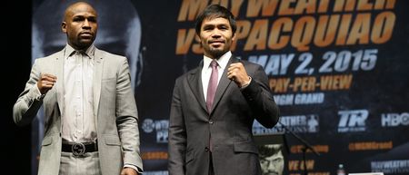Pic: The million-dollar, emerald encrusted belt that Mayweather and Pacquiao will fight for next month