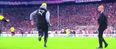 Vine: Jurgen Klopp had no time for Pep Guardiola when celebrating Dortmund’s win over Bayern last night