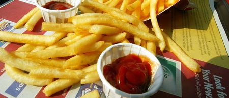 This chipper appears to be giving away free chips to everyone, but not for too much longer