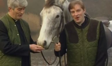 Pic: Horse waits patiently outside Dublin shop while its owner does the shopping