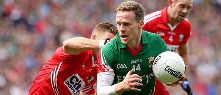 Vine: Mayo’s Andy Moran recreates ridiculous outside of the boot point v Galway at club training