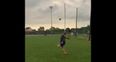 Video: Clare’s Ailish Considine with a ridiculous outside of the boot sideline point