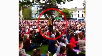 Video: This must be the bravest Kilkenny fan in the world