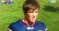 VIDEO: Did anybody see this bone-jarring hit in USA v Samoa game today?