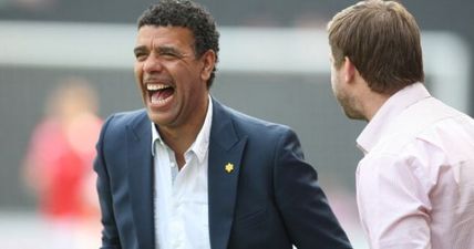 PIC: Chris Kamara is a big fan of one Irish schoolkid’s unbelievable Halloween costume