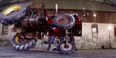 VIDEO: Guy flips a tractor trying to do a ridiculous drift in a warehouse