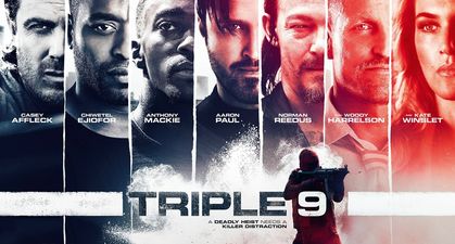 COMPETITION: Win tickets to an exclusive Dublin preview screening of new action thriller Triple 9