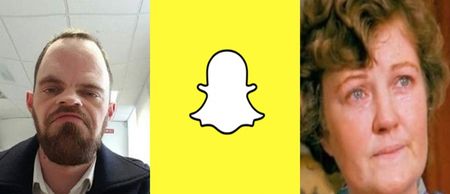 PICS: Irishman uses Snapchat filters to convince worried mother his face is hideously deformed