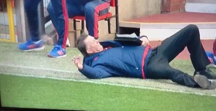 PICS: Six hilarious photoshops of Louis Van Gaal’s fall at Old Trafford