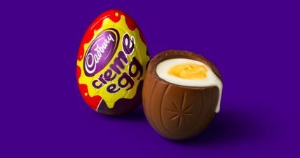 PIC: Someone has invented a Cadbury’s Creme Egg pizza, and we thank them