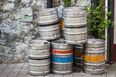 PIC: Some amount of drinking was done in Tipperary judging by this massive keg collection