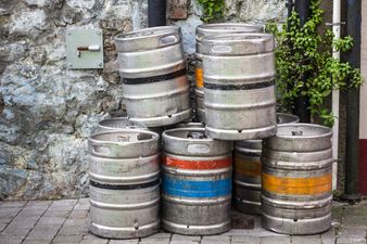 PIC: Some amount of drinking was done in Tipperary judging by this massive keg collection