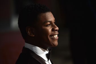 Star Wars actor John Boyega visits kids in hospital dressed in character as Finn