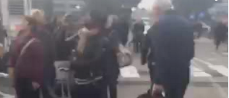 VIDEO: Somebody is Periscoping a live video-feed from Brussels Airport this morning