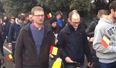 VIDEO: Belgians in Dublin get together to remember the victims of last week’s bombings