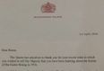 PIC: This young Irish student wrote to the Queen asking for Northern Ireland back and got a response