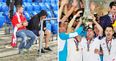 PICS: Rival fans all mock the same crying Liverpool fan after Europa League heartache